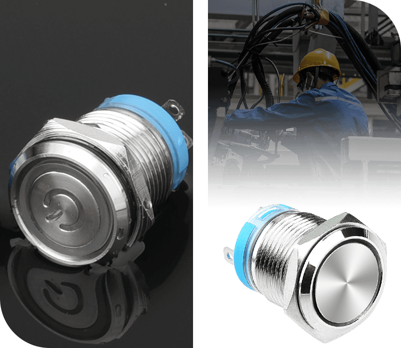 Экономичные металлические кнопочные переключатели Экономичные металлические кнопочные переключатели