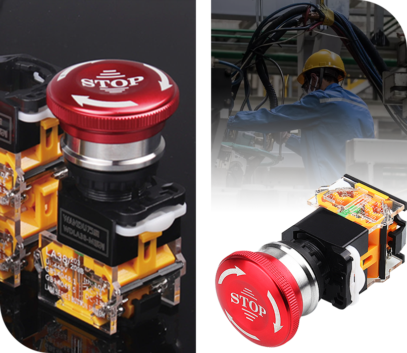 Аварийные выключатели высокого тока Аварийные выключатели высокого тока