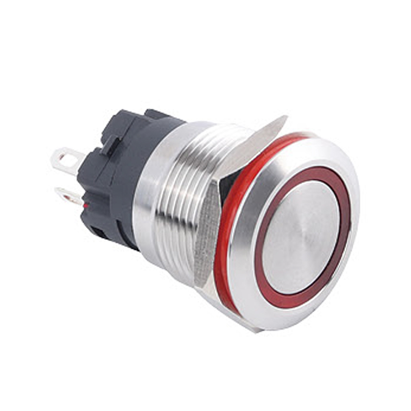 19 мм 7-контактный/5-контактный металлический кнопочный переключатель