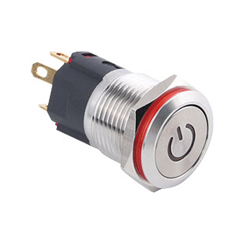 Кнопочный переключатель из нержавеющей стали 16 мм