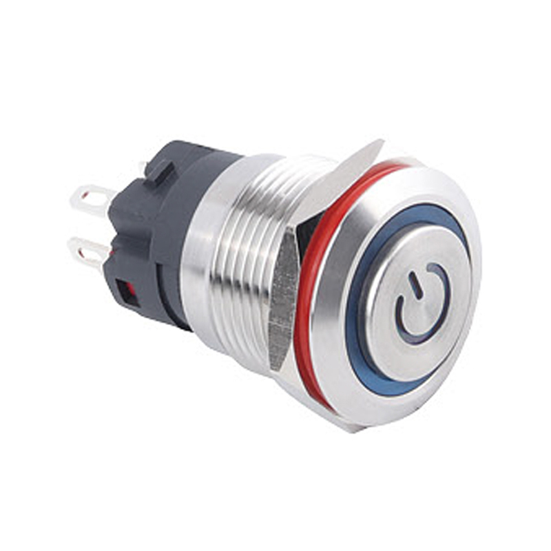 19 мм 7-контактный/5-контактный металлический кнопочный переключатель