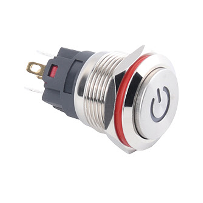 19 мм 7-контактный/5-контактный металлический кнопочный переключатель