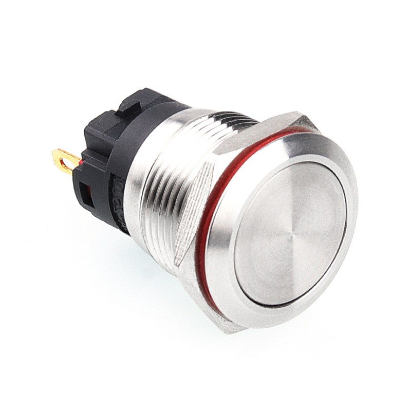 19 мм 7-контактный/5-контактный металлический кнопочный переключатель