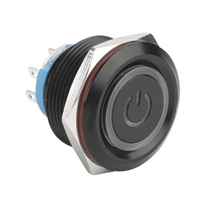 22-миллиметровый экономичный металлический кнопочный переключатель с большим током