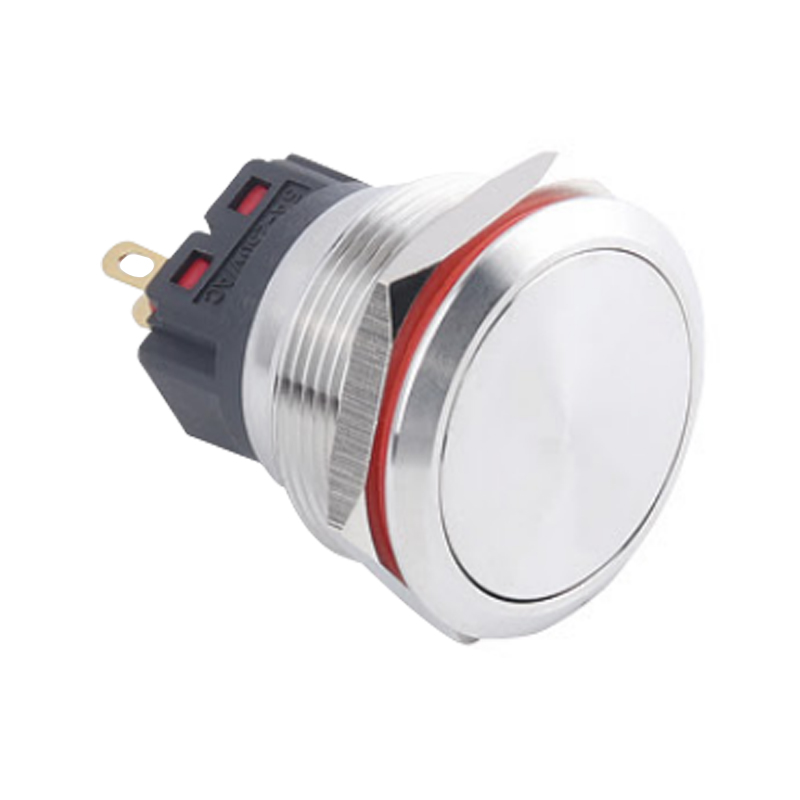 25 мм 1NO1NC Самоблокирующийся кнопочный переключатель