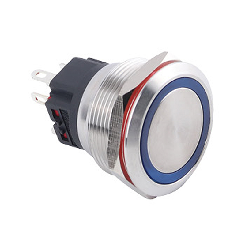25 мм 1NO1NC Самоблокирующийся кнопочный переключатель