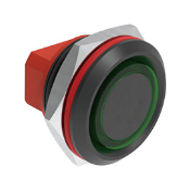 16 мм водонепроницаемый металлический кнопочный переключатель с коротким ходом
