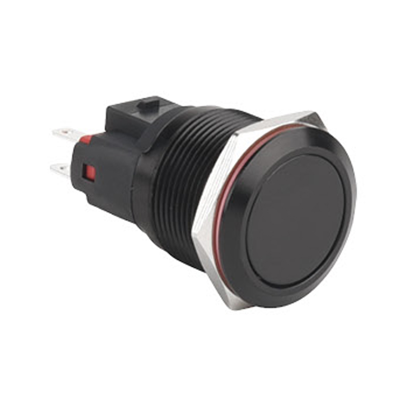 Размер установки 22 мм, кнопочный переключатель 1NO1NC