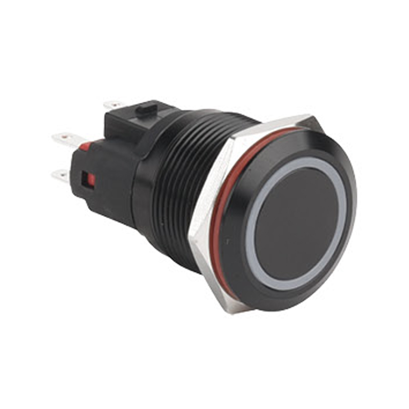 Размер установки 22 мм, кнопочный переключатель 1NO1NC