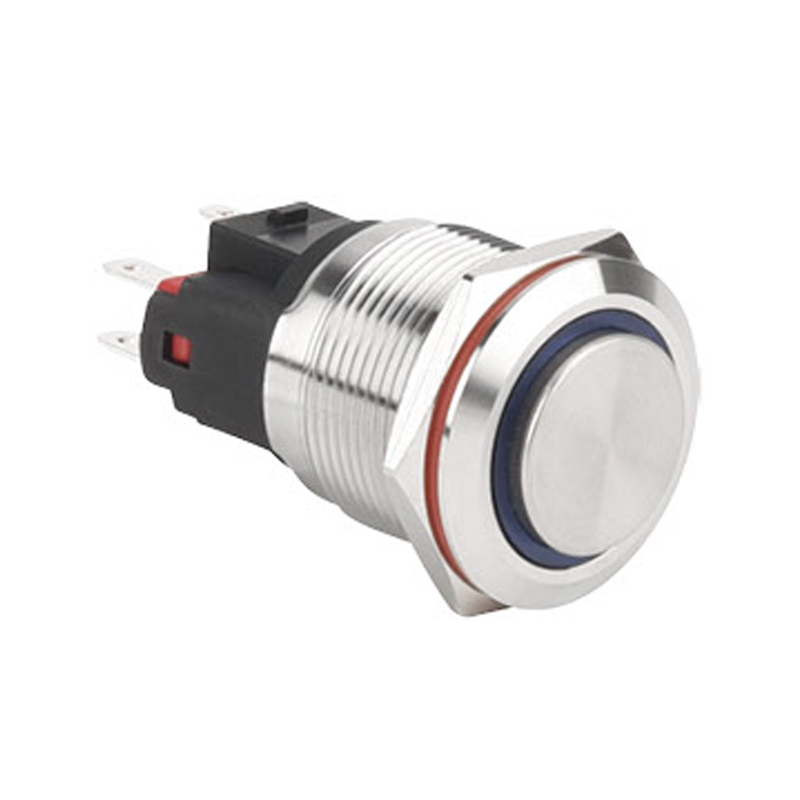 Размер установки 22 мм, кнопочный переключатель 1NO1NC